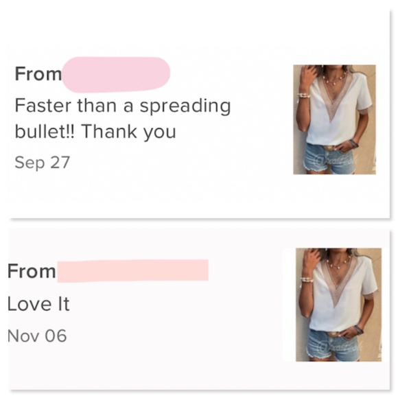 Black Casual Top V-Neck Embroidered Details Short Sleeves - Picture 8 of 9